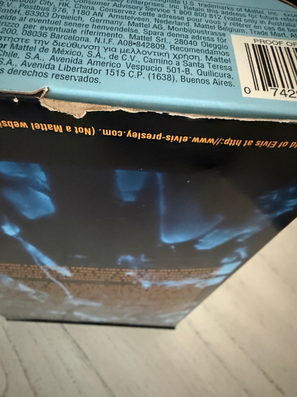 The Elvis Presley Collection Doll 1998 Mattel. Brand New in the Original Box! - Picture 9 of 11